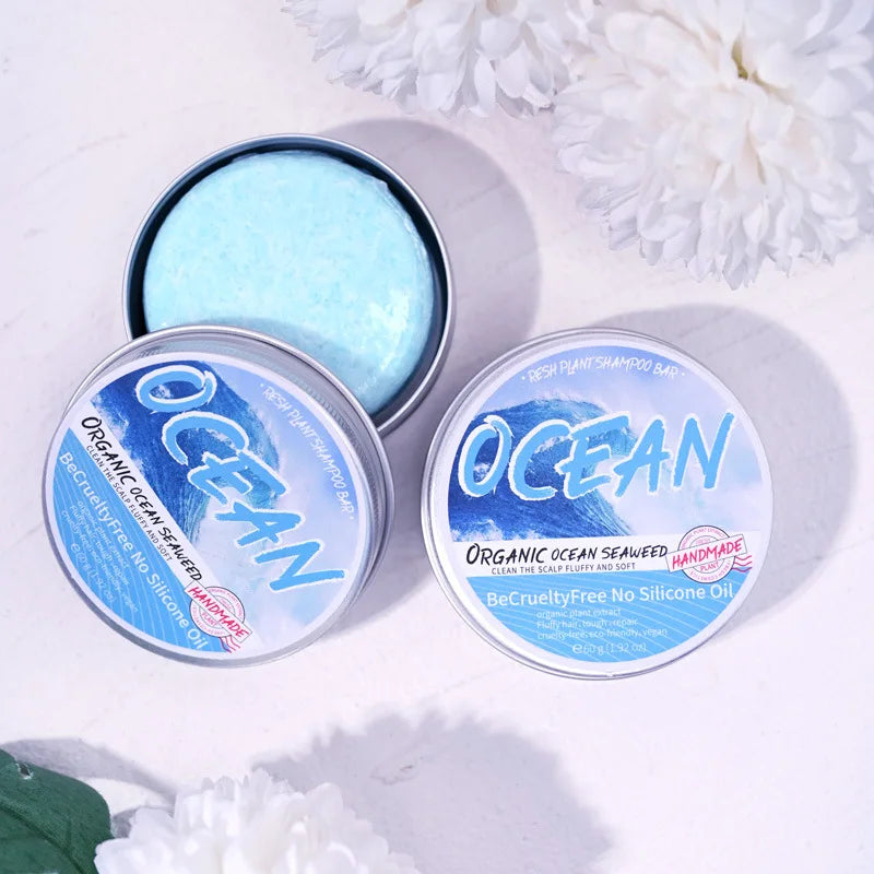 Savon shampoing frais marin