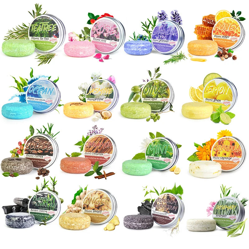 Savon shampoing frais marin