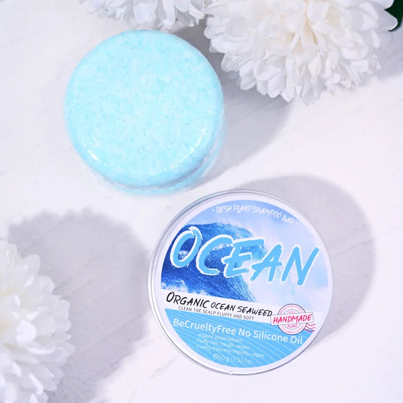 Savon shampoing frais marin