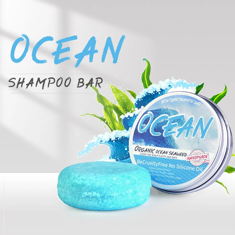 Savon shampoing frais marin